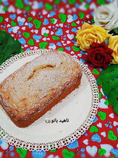 عکسی از دستور کیک موز و گردو🍌🥧