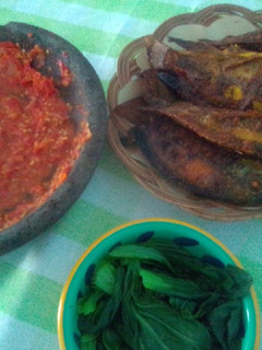 Foto resep Nila goreng sambel lamongan lalap pokcoy