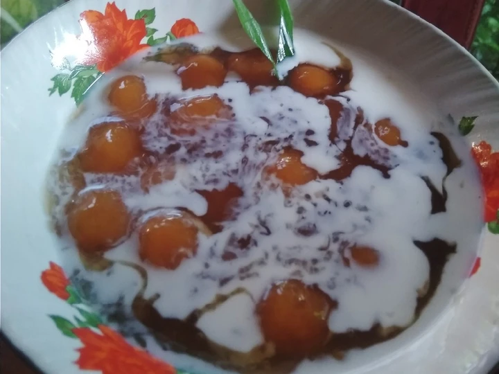 Langkah Gampang Membikin Resep Bubur candil ubi kuning / kolak biji salak yang Bisa Manjain Lidah Anti Ribet, Mantap Sekali