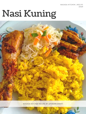 Cara Simple Menyiapkan Resep  Nasi Kuning Praktis Anti Ribet yang Enak, Sempurna