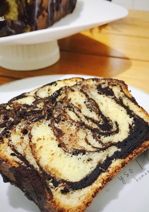 Foto resep Moist Marble Cake / Marmer Cake Moist (beneran moist loooh, nyoklat dan buttery, recommended!)
