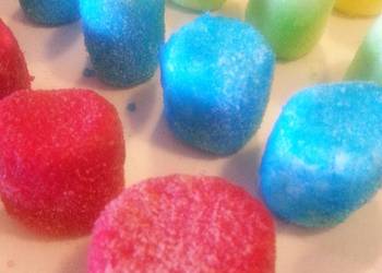 Easiest Way to Recipe Tasty Jello  Crusted Rainbow Marshmallows