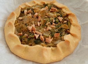Foto di Quiche senza glutine con la scarola