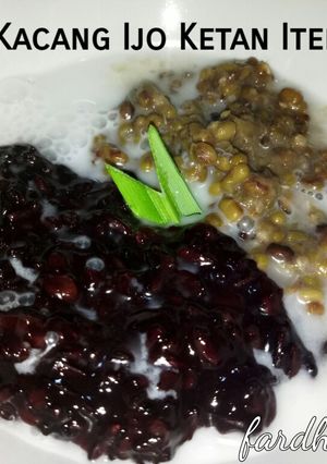 Foto resep Bubur Kacang Ijo Ketan Item