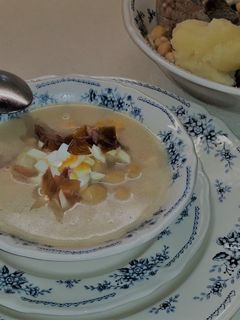Una foto de Cocido con pringá
