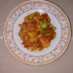 รูปของ Sambal udang pete