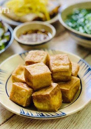 Hình của món Đậu Hủ Chiên.