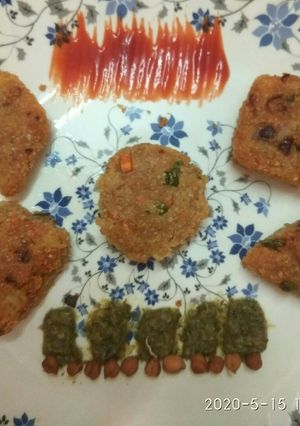 A picture of Oats Tikki.
