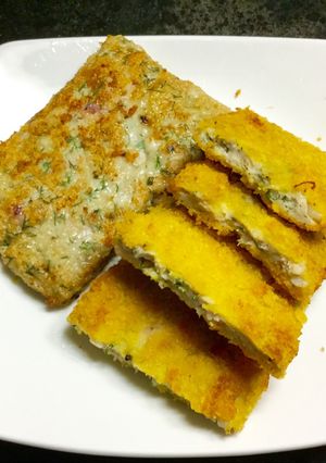 Hình của món Chả cá chiên xù.