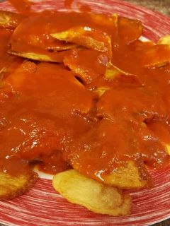 Una foto de Patatas a la brava a mi manera