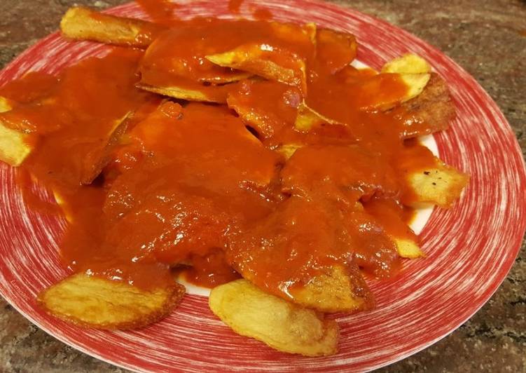 Patatas a la brava a mi manera