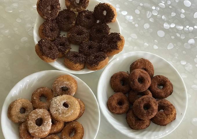 Resep Eggless doughnuts, Sempurna