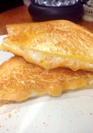 Foto resep Triple cheese sandwich