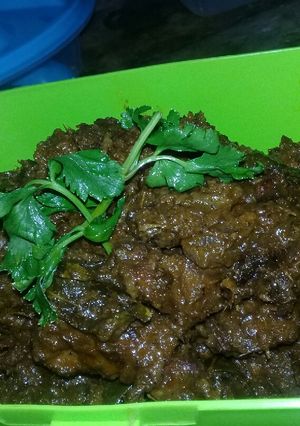Foto resep Rendang daging #bumbu giling