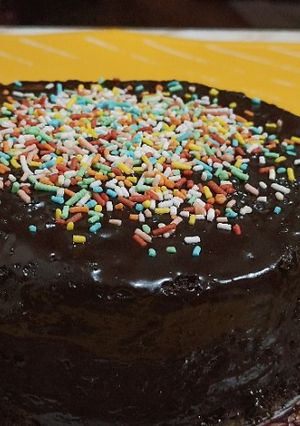 Una foto de Torta húmeda de chocolate 🍫
