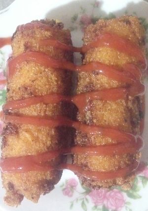 عکسی از دستور کورن داگ