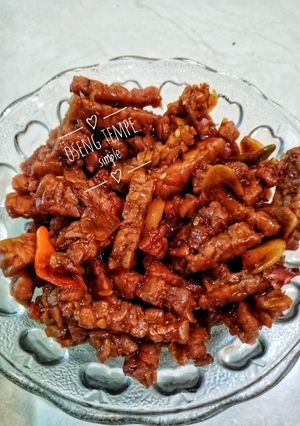Foto resep Oseng tempe simple