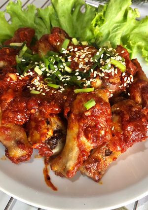 รูปของ ไก่กรอบเกาหลี คีโต (Keto Korean fried chicken)