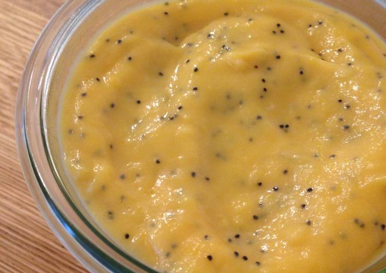 Recipe of Any-night-of-the-week Lemon Curd with Poppy Seeds