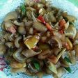 Tumis Towel aka kikil masak pedas