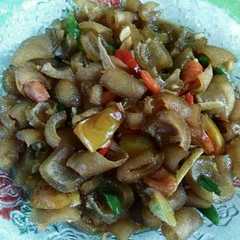 รูปของ Tumis Towel aka kikil masak pedas
