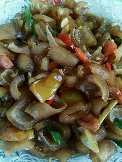 Foto resep Tumis Towel aka kikil masak pedas