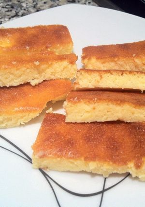 Foto principal de Tarta de queso japonesa (3 ingredientes)