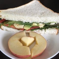 A picture of Vegetable Sandwich.