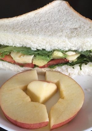 A picture of Vegetable Sandwich.