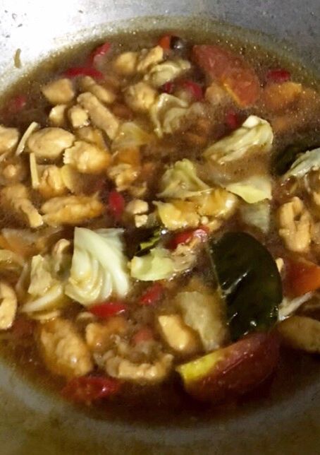 Foto resep Tongseng Ayam (kuah bening)