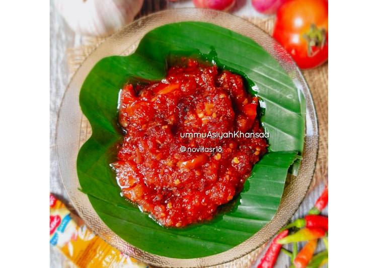 Sambal datok 🌶️🍅