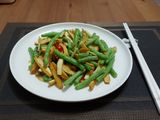 四季豆炒豆干
