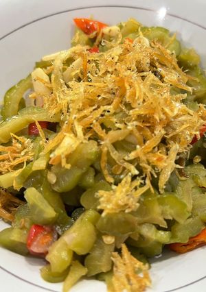 Foto resep Tumis Pare Teri Simple