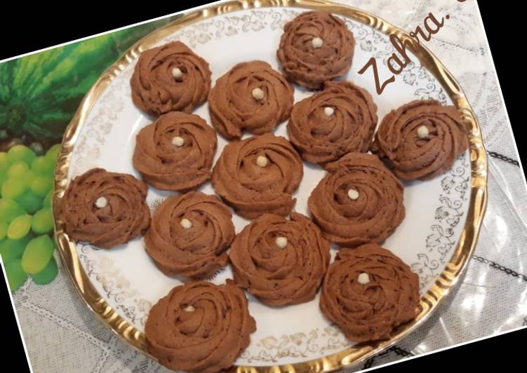 Nutella Rosette Cookies