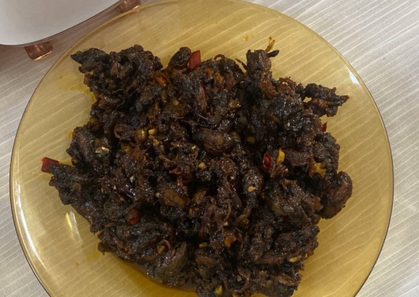 Kerang goreng kecap