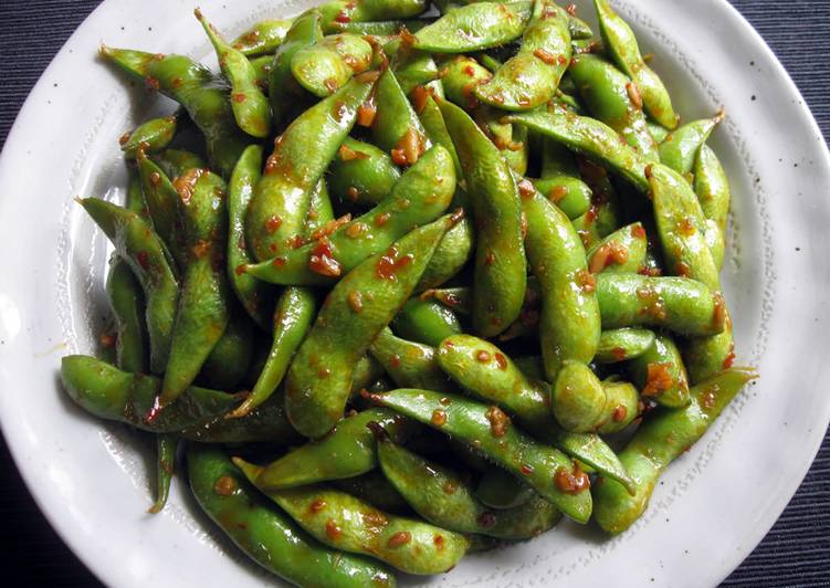 Recipe of Award-winning Chilli Garlic Edamame