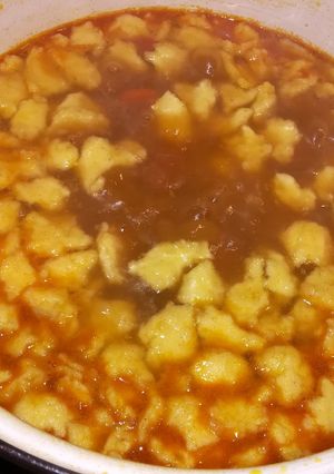 Marha gulyásleves recept fotója