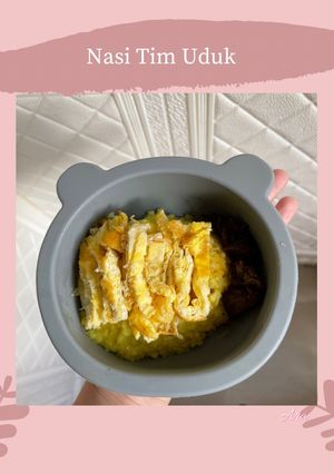 Foto resep Nasi Tim Uduk MPASI 1+