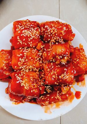 Hình của món Sườn chay.