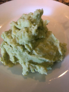 Una foto de Puré de papas y arvejas (especial primeros sabores del bebé)