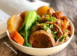 半筋半肉牛肉麵 的食譜成品照片
