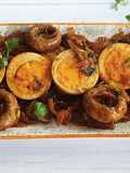 Mushroom and Egg roast