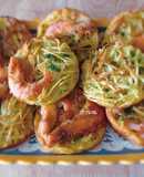 Bánh KHOAI LANG chiên tôm