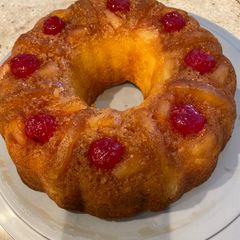 A picture of Pineapple Upside Down Bundt Cake.