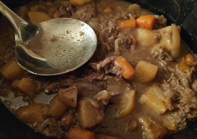 Simple Way to Prepare Super Quick Homemade Crock-Pot Beef Pot Roast