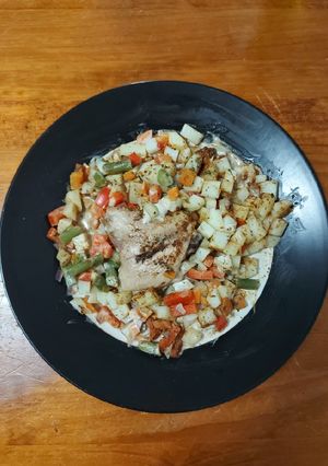 A picture of Spicy Moroccan Chicken.
