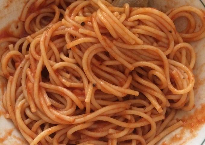 Recipe of Perfect Pizza spaghetti