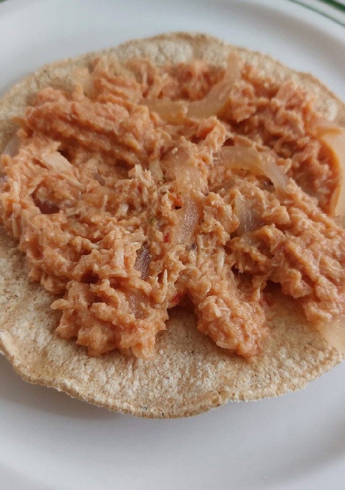 Una foto de Tinga de pollo