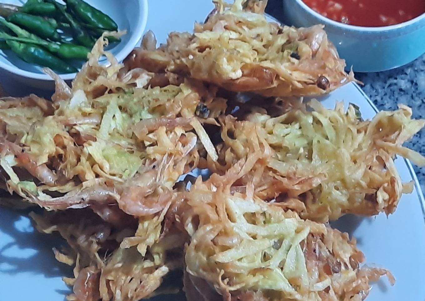 Bakwan talas udang