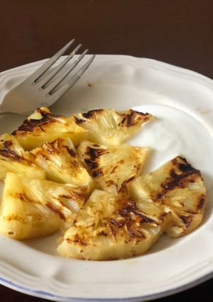A picture of Caramelized Pineapple.